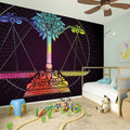 Colorful Libra Sign Print Wall Sticker