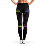 Colorful Libra Sign Print Women's Leggings