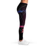 Colorful Libra Sign Print Women's Leggings