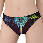 Colorful Libra Sign Print Women's Panties