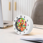 Colorful Lollipop And Candy Print Alarm Clock