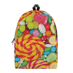 Colorful Lollipop And Candy Print Backpack