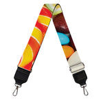 Colorful Lollipop And Candy Print Bag Strap