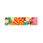 Colorful Lollipop And Candy Print Bed Runner