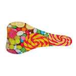 Colorful Lollipop And Candy Print Bicycle Seat Cover