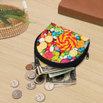 Colorful Lollipop And Candy Print Coin Purse
