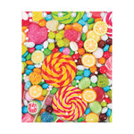 Colorful Lollipop And Candy Print Curtain