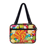 Colorful Lollipop And Candy Print Double Strap Bible Bag