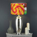 Colorful Lollipop And Candy Print Drum Lamp Shade