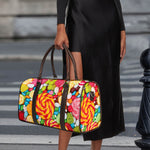 Colorful Lollipop And Candy Print Duffle Bag