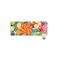 Colorful Lollipop And Candy Print Extended Mouse Pad