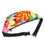 Colorful Lollipop And Candy Print Fanny Pack