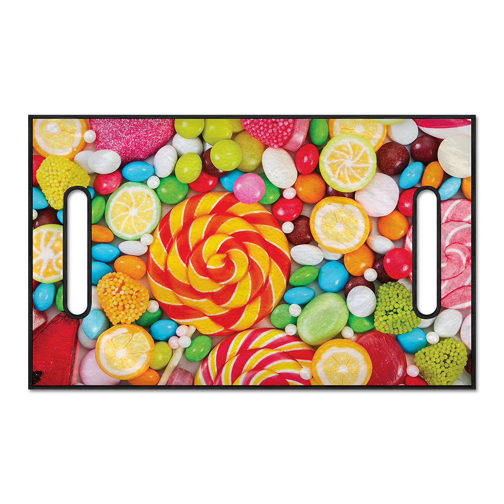 Colorful Lollipop And Candy Print Golf Cart Seat Cover