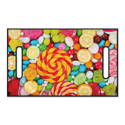 Colorful Lollipop And Candy Print Golf Cart Seat Cover