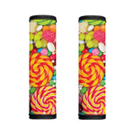 Colorful Lollipop And Candy Print Handle Covers