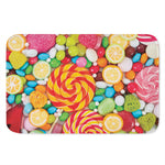 Colorful Lollipop And Candy Print Indoor Door Mat