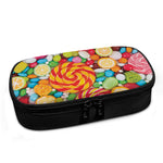 Colorful Lollipop And Candy Print Insulin Cooler Travel Case