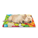 Colorful Lollipop And Candy Print Pet Cooling Mat Cover