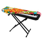 Colorful Lollipop And Candy Print Piano Keyboard Cover