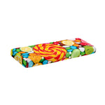 Colorful Lollipop And Candy Print Piano Keyboard Cover