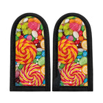 Colorful Lollipop And Candy Print Skillet Handle Cover