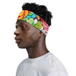 Colorful Lollipop And Candy Print Sports Headband