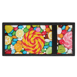 Colorful Lollipop And Candy Print Trifold Wallet