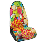 Colorful Lollipop And Candy Print Waterproof Car Seat Cover