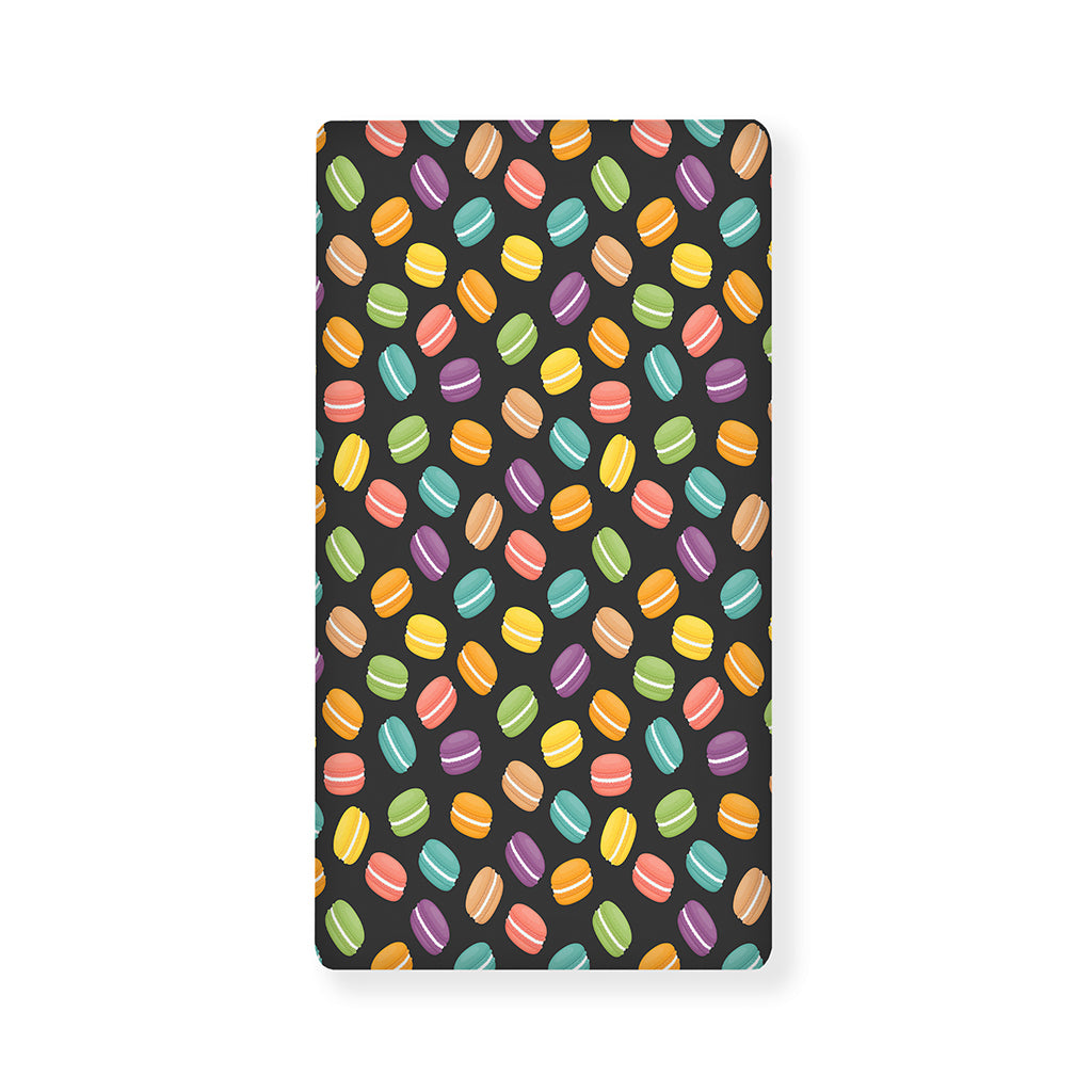 Colorful Macaron Pattern Print Baby Crib Sheet