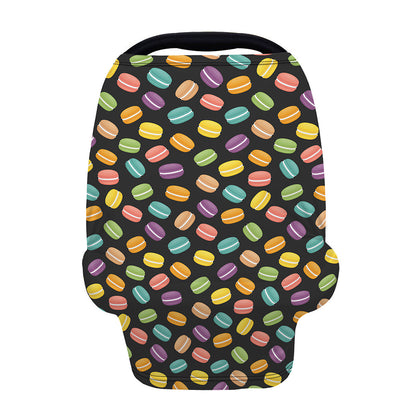 Colorful Macaron Pattern Print Baby Seat Cover