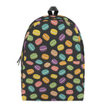 Colorful Macaron Pattern Print Backpack