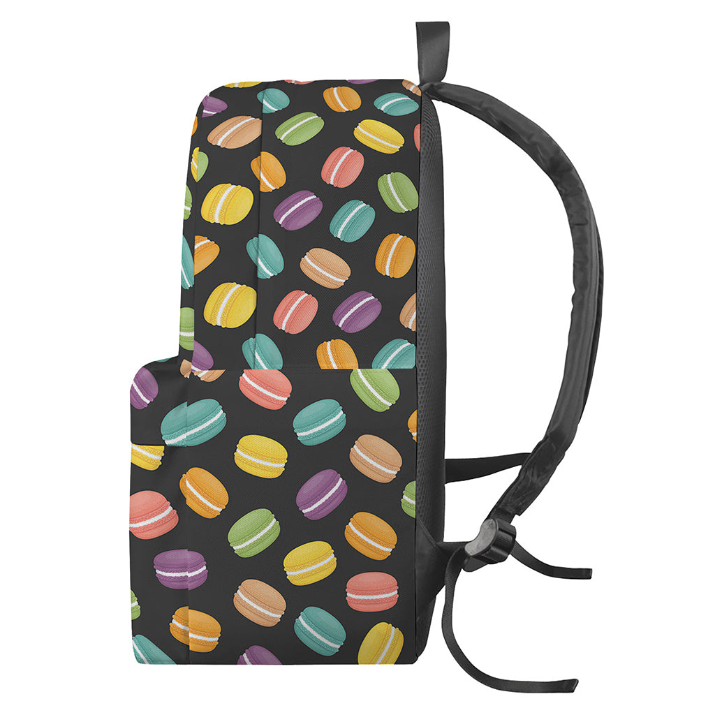 Colorful Macaron Pattern Print Backpack