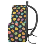 Colorful Macaron Pattern Print Backpack