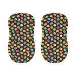Colorful Macaron Pattern Print Bar Stool Covers