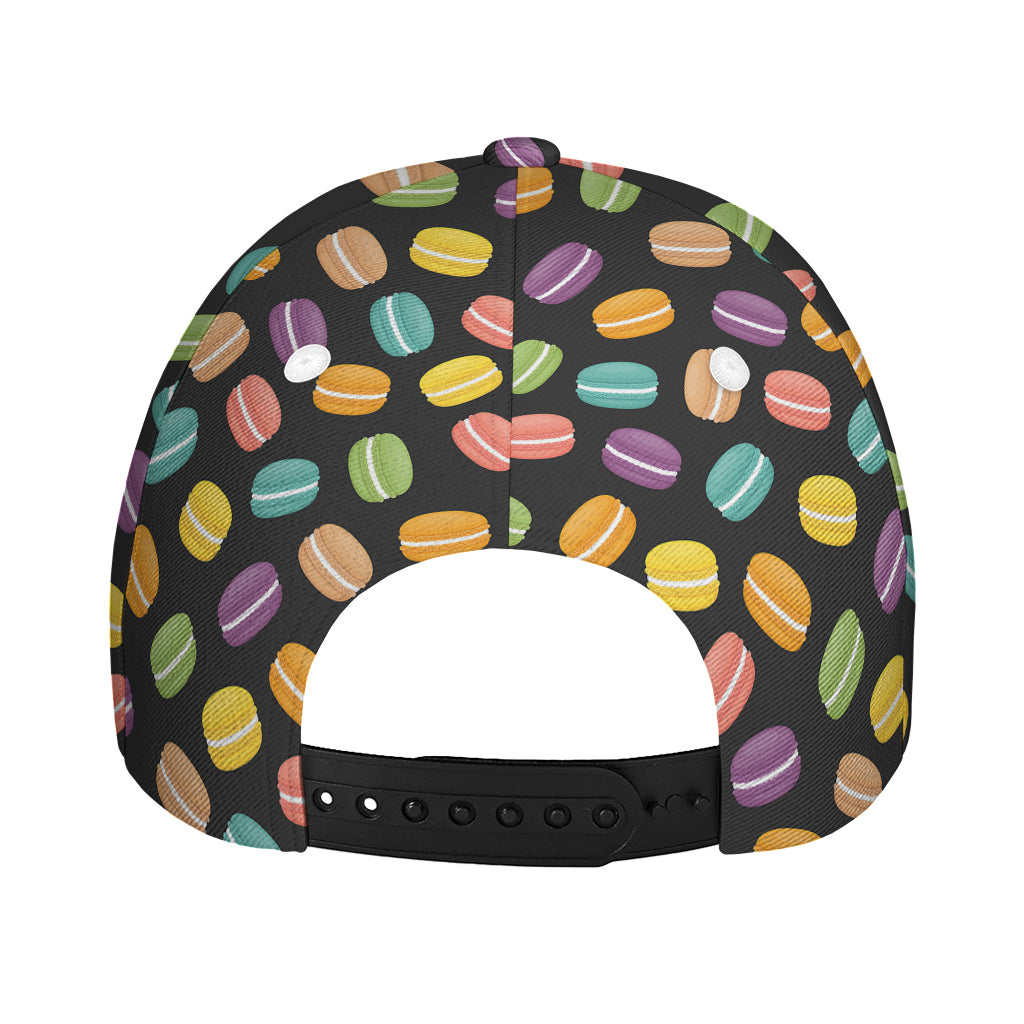 Colorful Macaron Pattern Print Baseball Cap