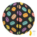 Colorful Macaron Pattern Print Basketball