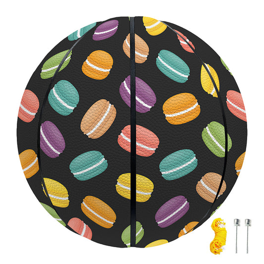 Colorful Macaron Pattern Print Basketball