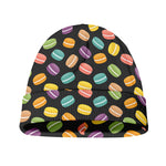 Colorful Macaron Pattern Print Beanie