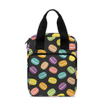Colorful Macaron Pattern Print Bible Tote Bag