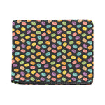 Colorful Macaron Pattern Print Bifold Wallet