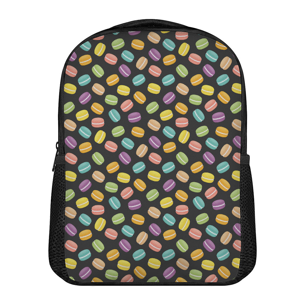 Colorful Macaron Pattern Print Casual Backpack