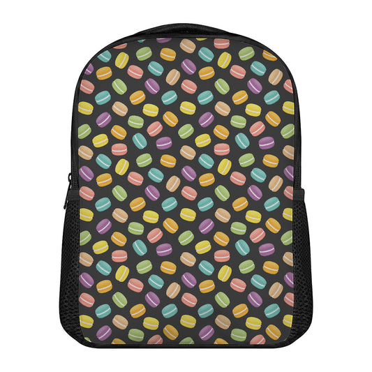 Colorful Macaron Pattern Print Casual Backpack