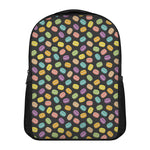 Colorful Macaron Pattern Print Casual Backpack