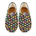 Colorful Macaron Pattern Print Casual Shoes