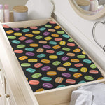 Colorful Macaron Pattern Print Changing Pad Cover