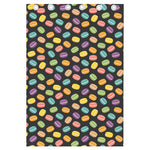 Colorful Macaron Pattern Print Curtain
