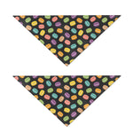 Colorful Macaron Pattern Print Dog Bandana