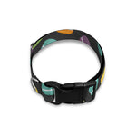 Colorful Macaron Pattern Print Dog Collar