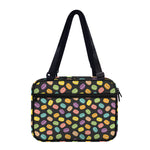 Colorful Macaron Pattern Print Double Strap Bible Bag