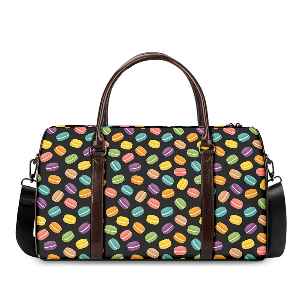 Colorful Macaron Pattern Print Duffle Bag